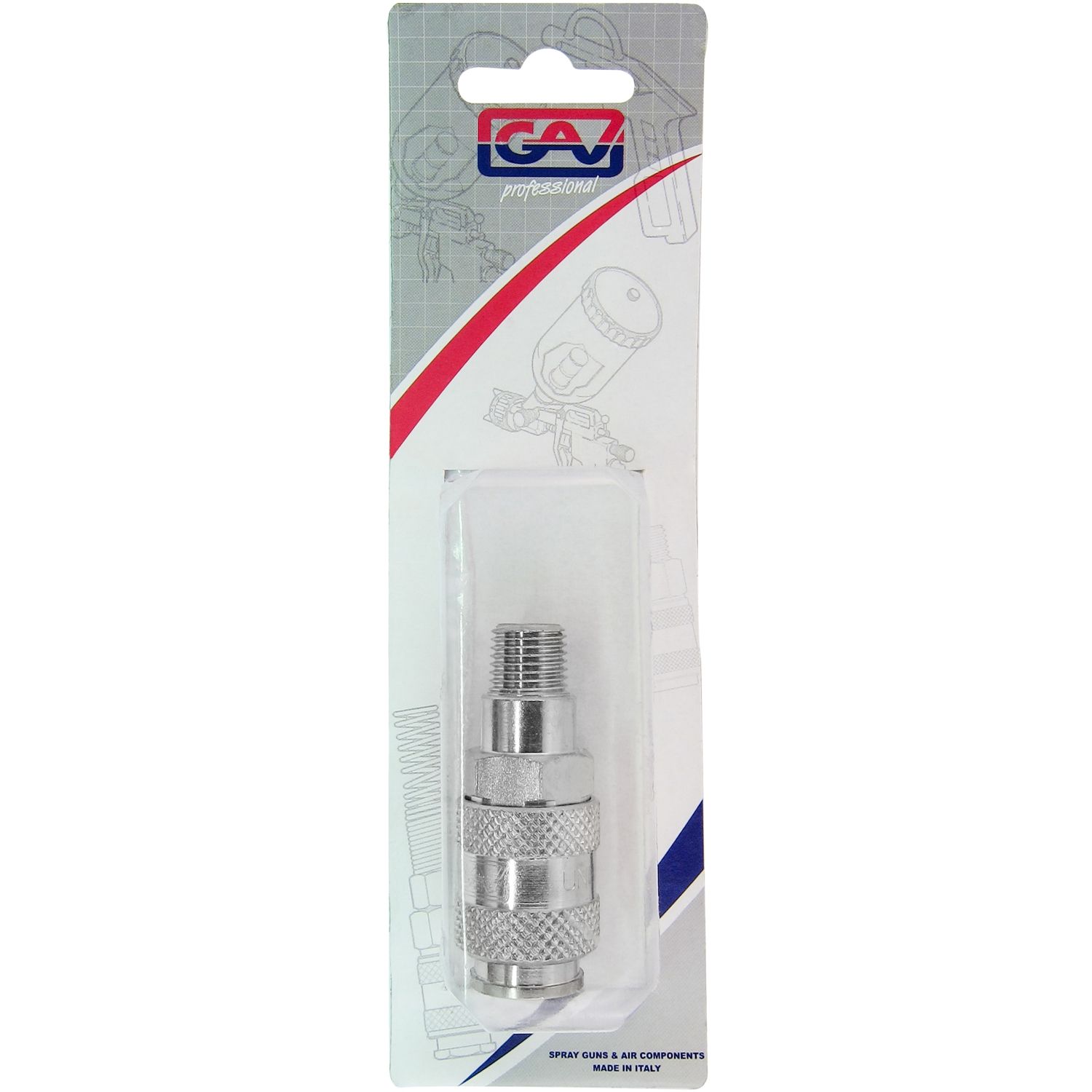 GAV UNI1P Universal Quick Coupler 1/4" Male